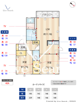 パレスデュオ・照（テラス） 203 【和歌山県ＪＲきのくに線 湯浅駅 徒歩8分】 の間取り図