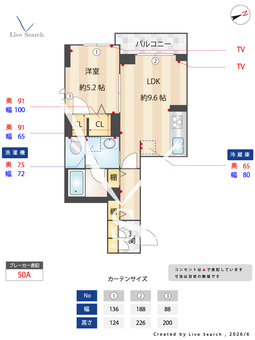 プロスぺラ 301 【千葉県船橋】 の間取り図