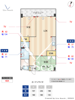 コンダクトヴィレッジ姪浜サウス 401 【福岡県下山門駅】 の間取り図