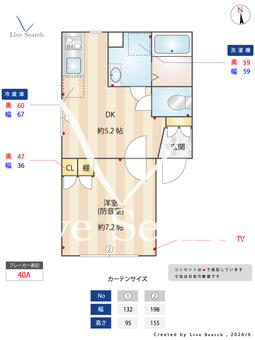 ジュエシュピーレン蓮根 401 【東京都蓮根駅】 の間取り図