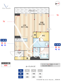 セリシール城東 201 【栃木県小山駅】 の間取り図