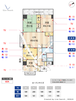 	パレ・プルミエール 604 【大阪府	水間鉄道「石才」徒歩4分】 の間取り図