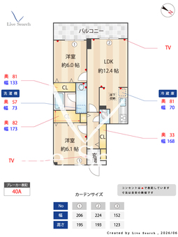 エクセル中野 403 【東京都沼袋駅】 の間取り図