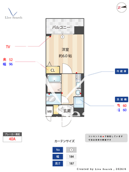 プレサンス東本町 608 【大阪府堺筋本町駅】 の間取り図