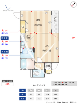 FIORE1 102 【東京都三鷹台駅】 の間取り図