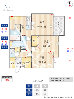 グリーンコート杭全 105 【大阪府関西本線　東部市場前駅】 の間取り図