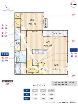 スペチアーレ今川 301 【大阪府近鉄南大阪線　北田辺駅】 の間取り図