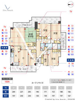 フラット三ツ沢公園 601 【神奈川県三ツ沢上町駅】 の間取り図