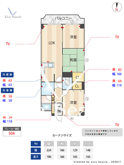 ザ・シティ御影山手 402 【兵庫県御影駅】 の間取り図