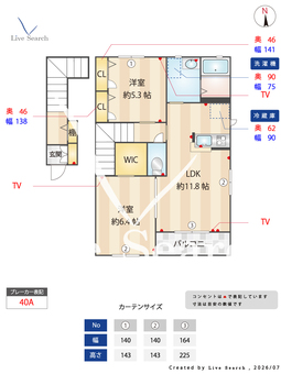 ヴィラ・リーゼB 201 【群馬県駒形駅】 の間取り図