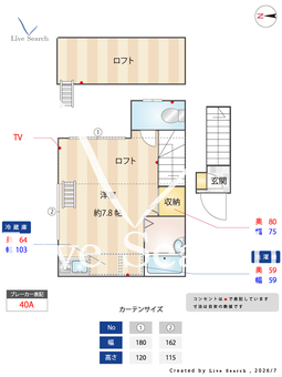 アイコート自由が丘 201 【東京都自由が丘】 の間取り図