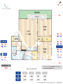フロットハイムⅠ A101 【福岡県博多南駅】 の間取り図