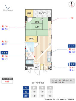 ハイツ大森 301 【東京都五反田駅】 の間取り図
