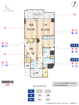S-RESIDENCE千住大橋broad 501 【東京都千住大橋】 の間取り図