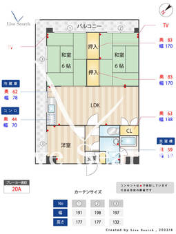 六本松ビル 401 【福岡県六本松駅】 の間取り図