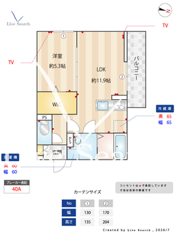 SOPHIA ⅡA 105 【埼玉県吉川美南】 の間取り図