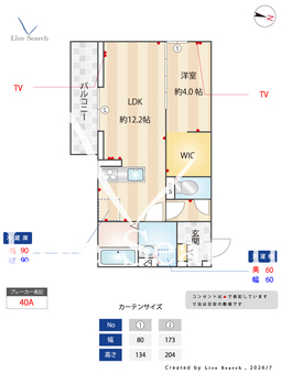 SOPHIA ⅡB 203 【埼玉県吉川美南】 の間取り図