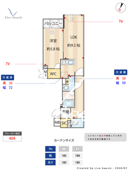 ビューテラス茗荷谷 306 【東京都新大塚駅】 の間取り図