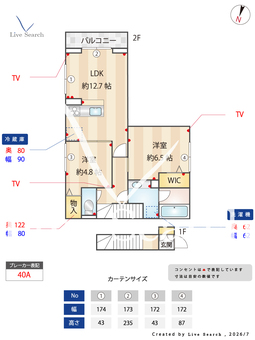 KOMFORTA 202 【神奈川県尻手駅】 の間取り図