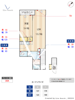 ミハス池袋 202 【東京都北池袋駅】 の間取り図