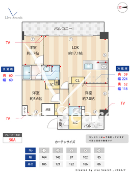S-RESIDENCE名古屋菊井aline 1401 【愛知県浅間町駅】 の間取り図
