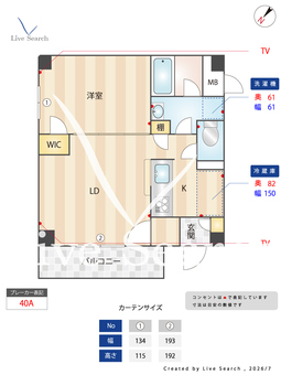 フェニックス明和 204 【神奈川県東山田】 の間取り図