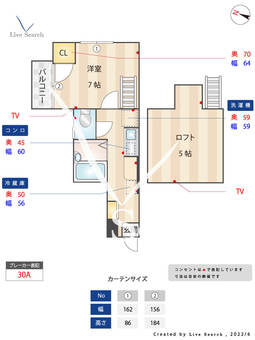ステラハウス別府 101 【福岡県別府駅】 の間取り図