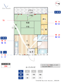 静コーポ 201 【東京都京成小岩駅】 の間取り図