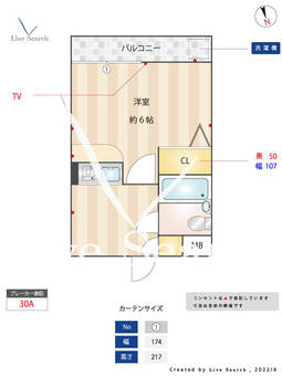 sera f 沼袋 102 【東京都新江古田駅】 の間取り図