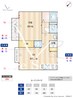 彦根ハイツ 201 【東京都淵野辺駅】 の間取り図