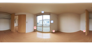 ローズヒルズB 202 【茨城県水戸】 の間取り図