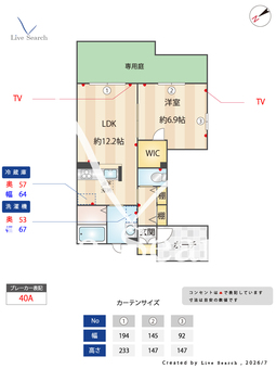シャーメゾン　トモ 0101 【大阪府阪堺電気軌道阪堺線 東湊駅】 の間取り図