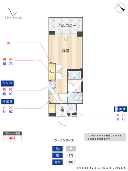 リビオセゾン笹塚 402 【東京都笹塚駅】 の間取り図
