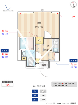 エルファーロ用賀Ⅱ 402 【東京都用賀】 の間取り図