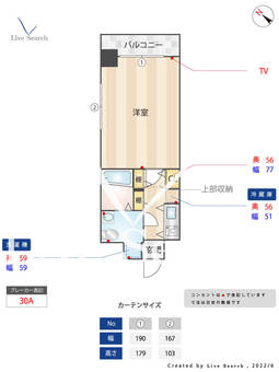 エトス平尾 615 【福岡県西鉄平尾駅】 の間取り図