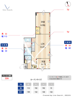 ウェルスクエアイズム桜上水 201 【東京都桜上水駅】 の間取り図