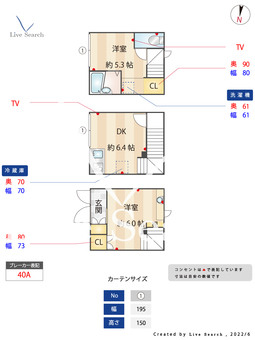 クロススクエア西大井 A3 【東京都西大井駅】 の間取り図