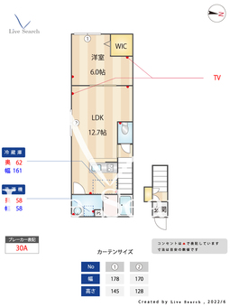 ミハス久我山 201 【東京都久我山駅】 の間取り図