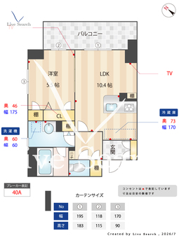 プロムナード南堀江 1102 【大阪府ドーム前千代崎駅】 の間取り図