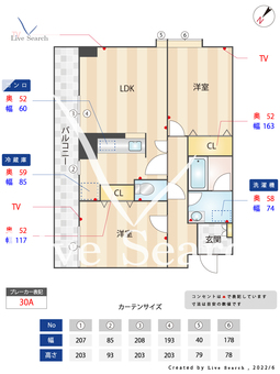 博多スタービル 210 【福岡県博多駅】 の間取り図