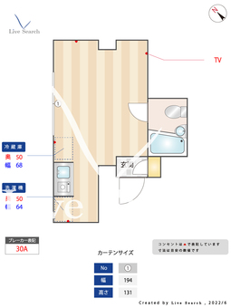ダイヤモンドレジデンス目黒 107 【東京都目黒駅】 の間取り図