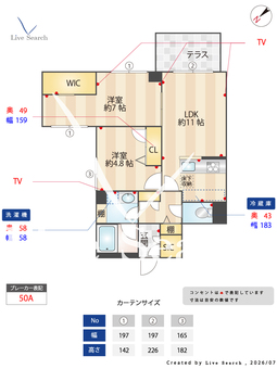 Court Zoshigaya 101 【東京都護国寺駅】 の間取り図