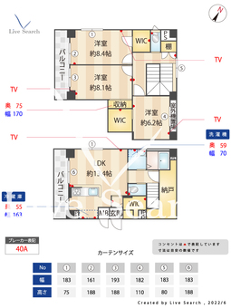 ウエルストン西小山 201 【東京都西小山駅】 の間取り図