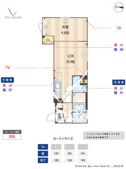 ウェルスクエアイズム用賀 103 【東京都用賀駅】 の間取り図
