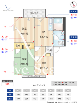 グリーンハイツ 201 【神奈川県平塚】 の間取り図