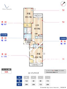 D'Bless宿河原 202 【神奈川県宿河原駅】 の間取り図