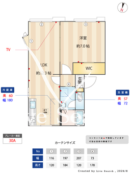 エコーハイツ 101 【神奈川県大倉山駅】 の間取り図