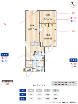 グランパセオ中目黒Ⅳ 301 【東京都中目黒】 の間取り図