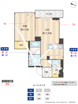 シャーメゾンステージ横濱白楽 101 【神奈川県東白楽】 の間取り図