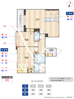 シャーメゾンステージ横濱白楽 302 【神奈川県東白楽】 の間取り図